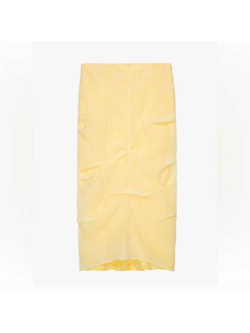 Zara organza midi skirt